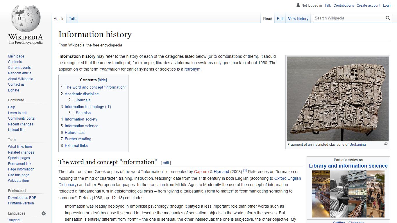 Information history - Wikipedia